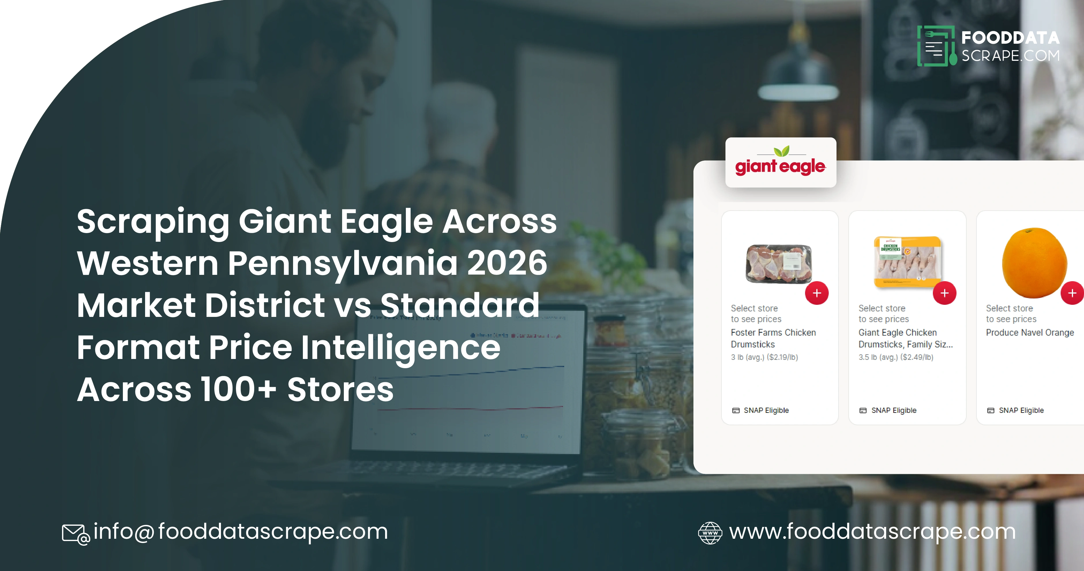 Scraping Giant Eagle Across Western Pennsylvania 2026 — Market District vs Standard Format Price Intelligence Across 100+ Stores